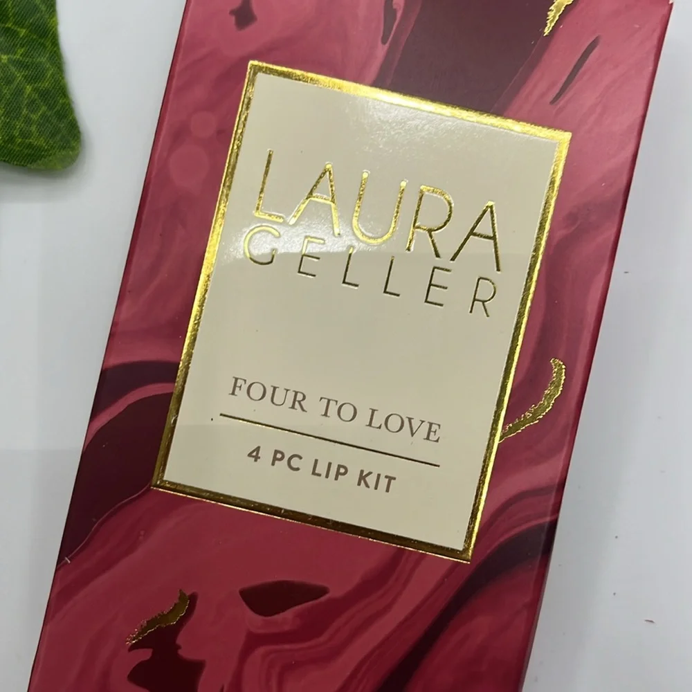 NEW Laura Geller Four to Love 4 Piece Lip Kit